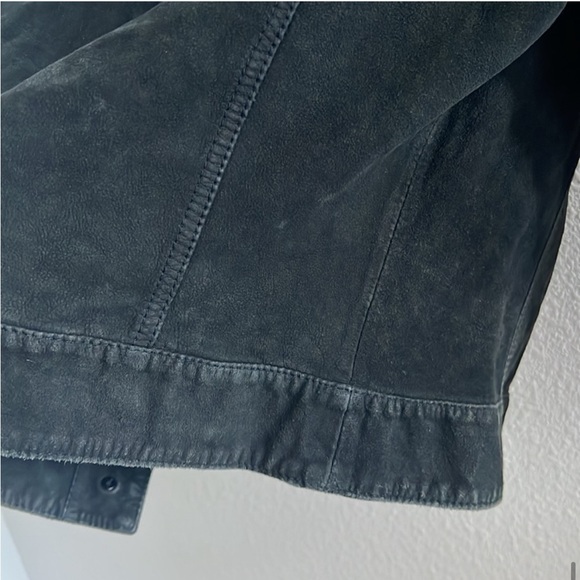 SOLD // All Saints suede leather jacket - Picture 10 of 10